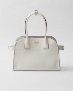 Prada Medium Leather Tote Bag